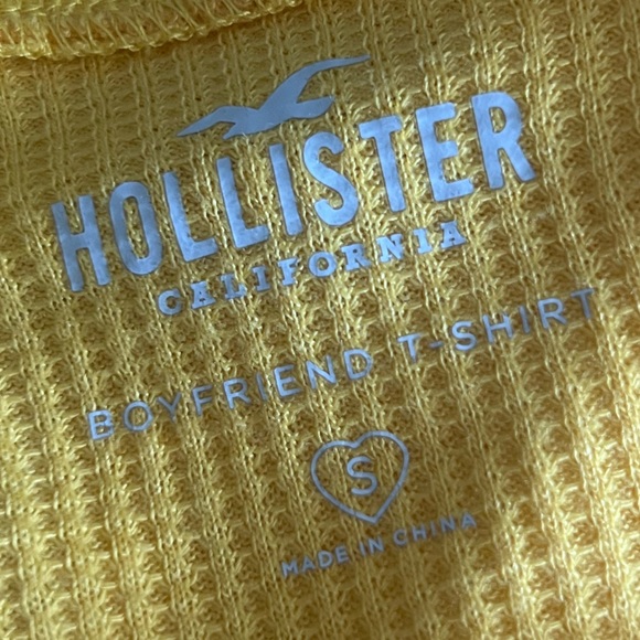 🌟 Yellow Waffle Knit Long Sleeve - Picture 6 of 6